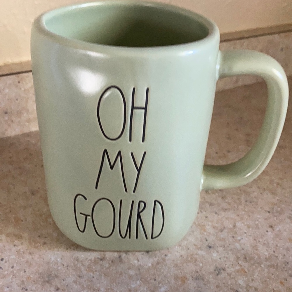 Rae Dunn Oh My Gourd mug